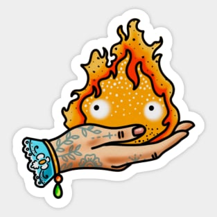 Fire demon Sticker